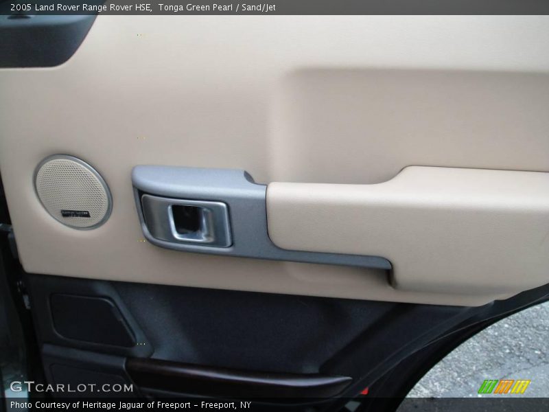 Tonga Green Pearl / Sand/Jet 2005 Land Rover Range Rover HSE