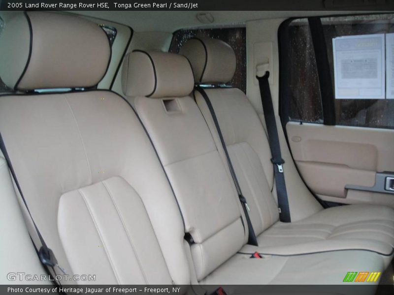 Tonga Green Pearl / Sand/Jet 2005 Land Rover Range Rover HSE