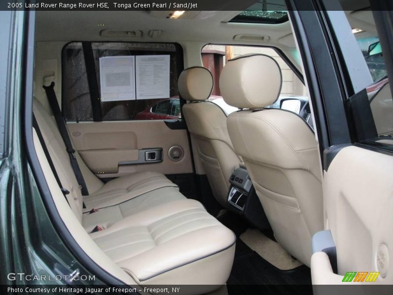 Tonga Green Pearl / Sand/Jet 2005 Land Rover Range Rover HSE