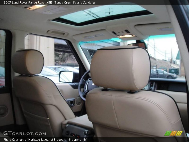 Tonga Green Pearl / Sand/Jet 2005 Land Rover Range Rover HSE
