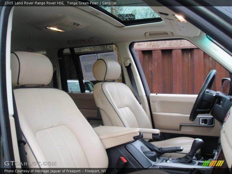 Tonga Green Pearl / Sand/Jet 2005 Land Rover Range Rover HSE