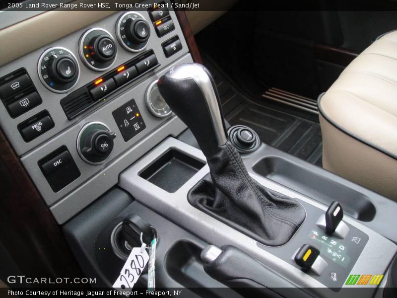 Tonga Green Pearl / Sand/Jet 2005 Land Rover Range Rover HSE