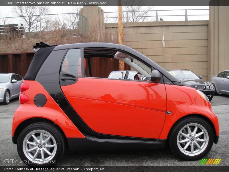 Rally Red / Design Red 2008 Smart fortwo passion cabriolet
