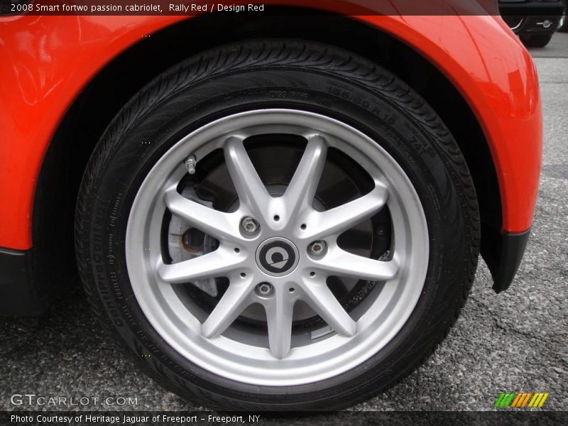 Rally Red / Design Red 2008 Smart fortwo passion cabriolet