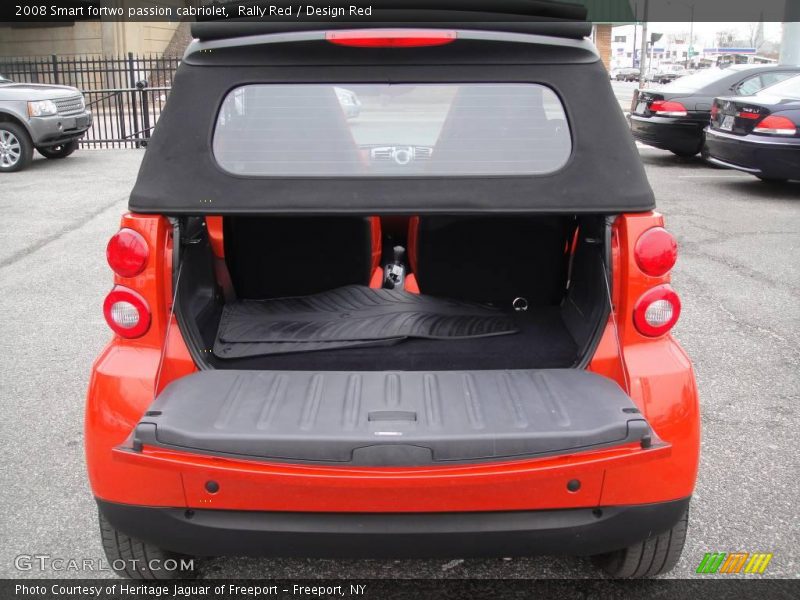 Rally Red / Design Red 2008 Smart fortwo passion cabriolet