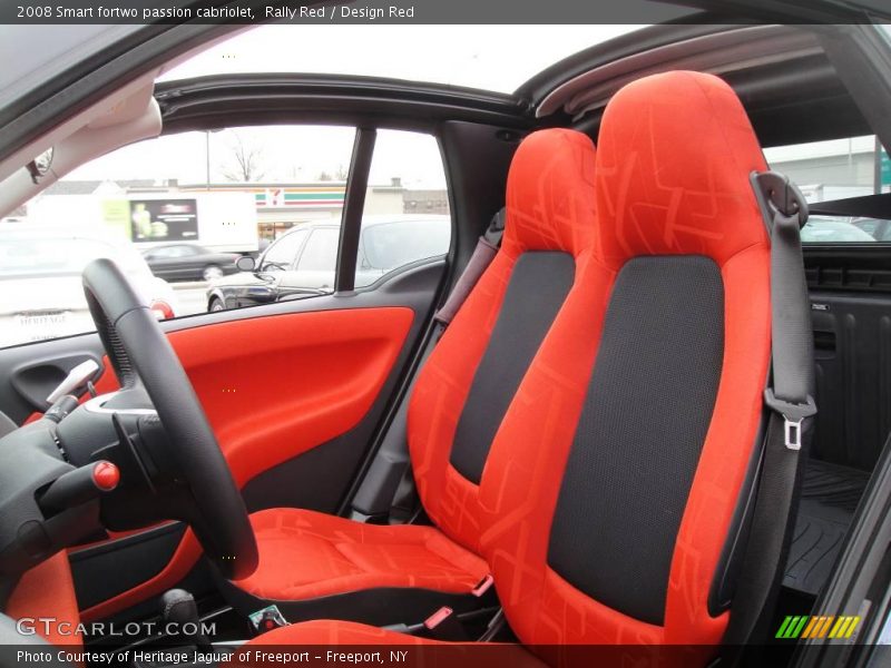 Rally Red / Design Red 2008 Smart fortwo passion cabriolet