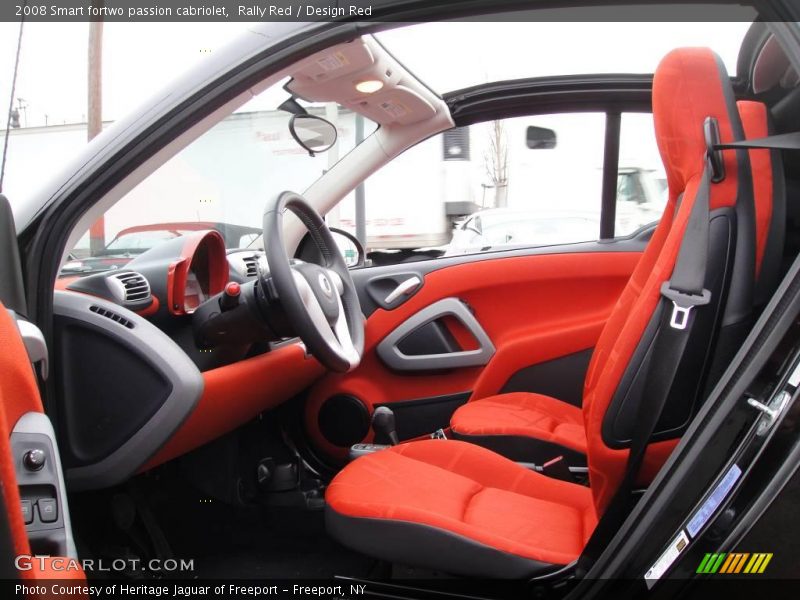 Rally Red / Design Red 2008 Smart fortwo passion cabriolet