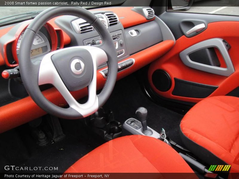 Rally Red / Design Red 2008 Smart fortwo passion cabriolet