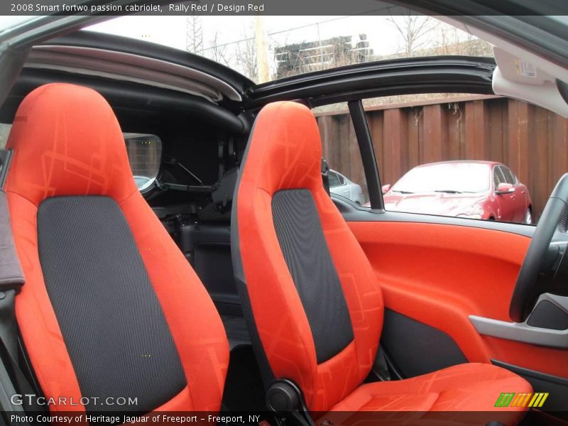 Rally Red / Design Red 2008 Smart fortwo passion cabriolet