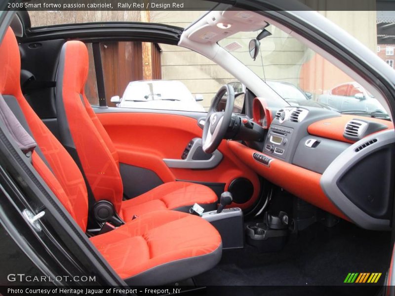 Rally Red / Design Red 2008 Smart fortwo passion cabriolet