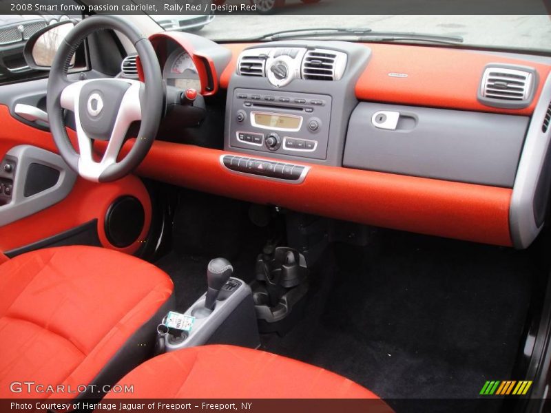 Rally Red / Design Red 2008 Smart fortwo passion cabriolet