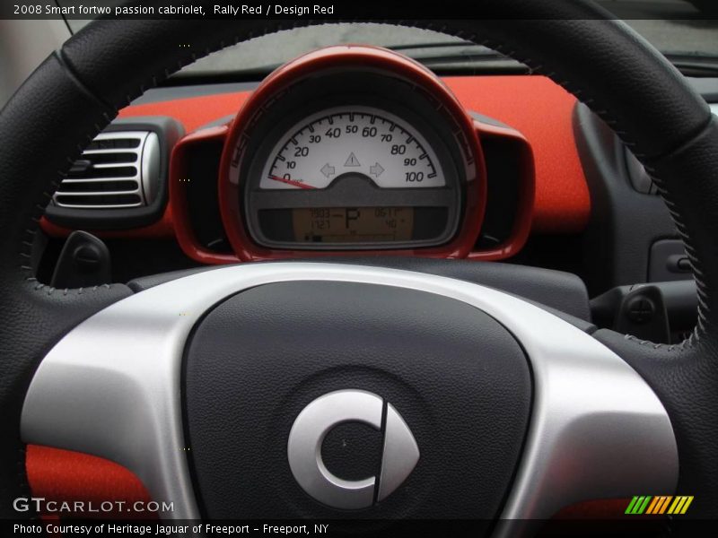 Rally Red / Design Red 2008 Smart fortwo passion cabriolet