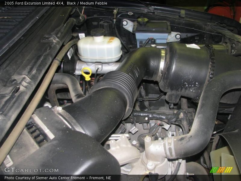 Black / Medium Pebble 2005 Ford Excursion Limited 4X4
