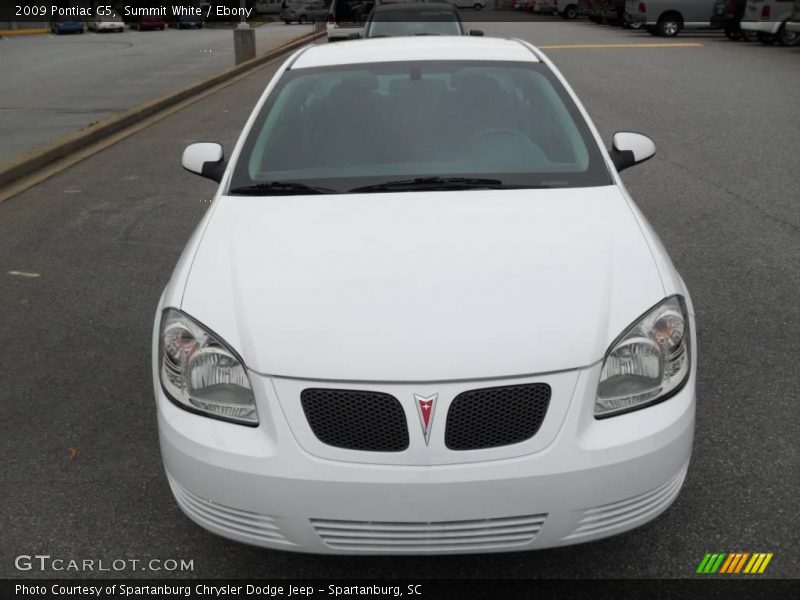 Summit White / Ebony 2009 Pontiac G5