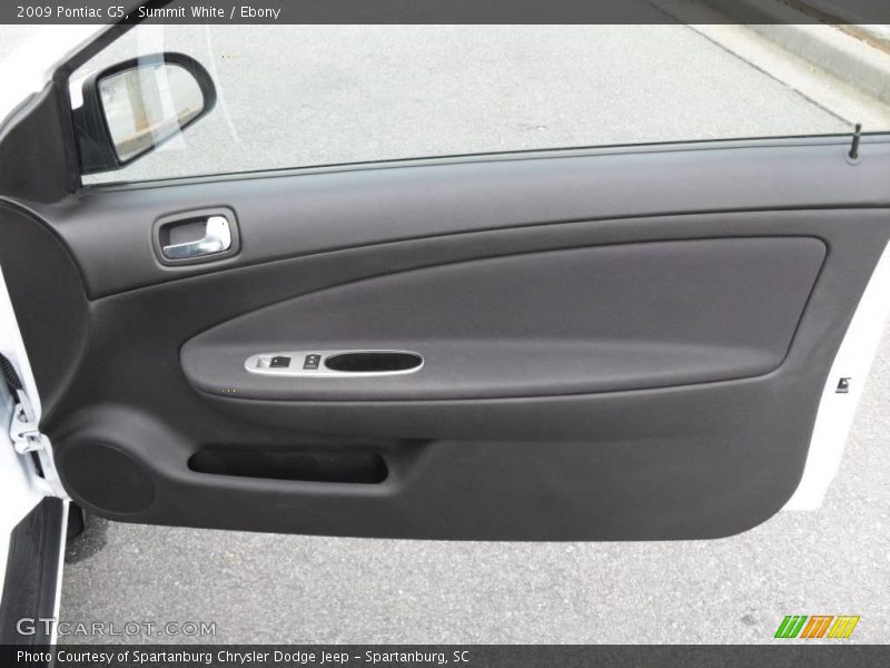 Summit White / Ebony 2009 Pontiac G5