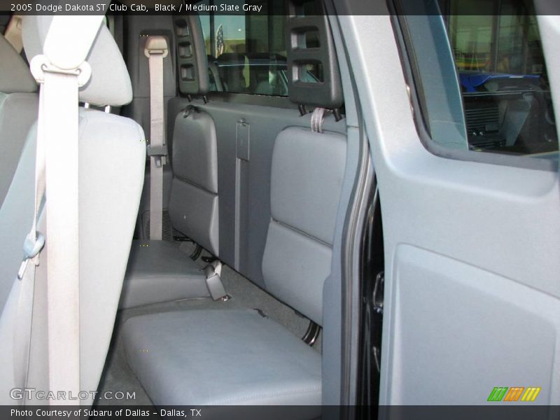 Black / Medium Slate Gray 2005 Dodge Dakota ST Club Cab
