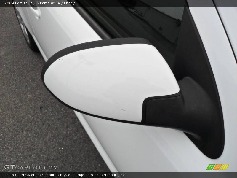 Summit White / Ebony 2009 Pontiac G5