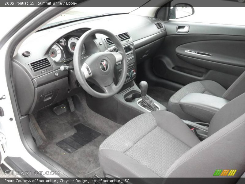 Summit White / Ebony 2009 Pontiac G5