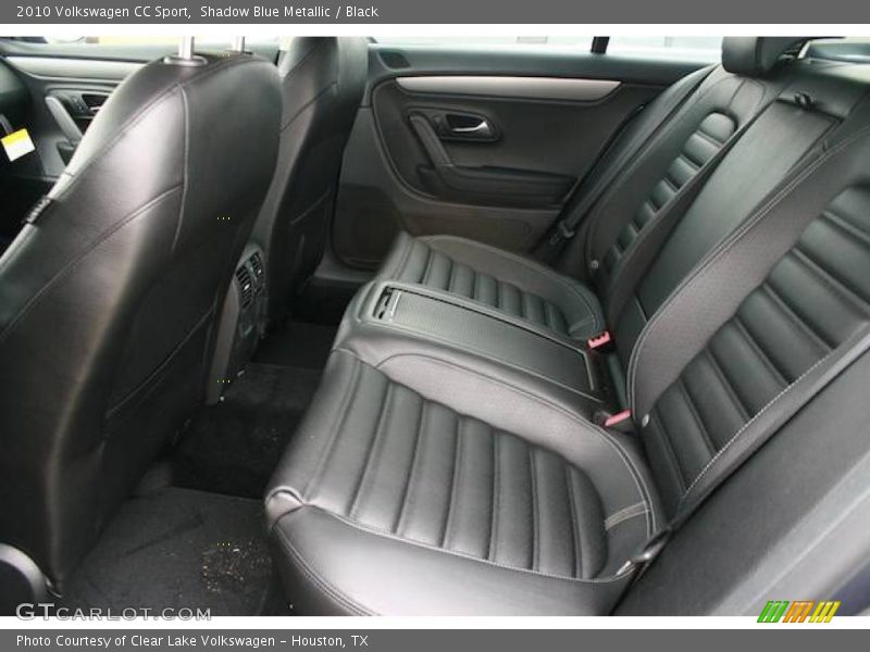 Shadow Blue Metallic / Black 2010 Volkswagen CC Sport