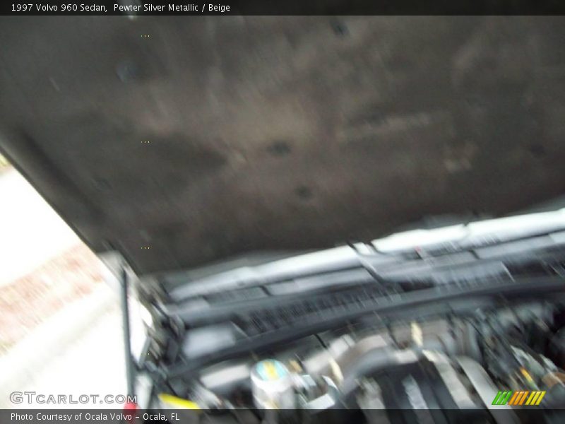 Pewter Silver Metallic / Beige 1997 Volvo 960 Sedan