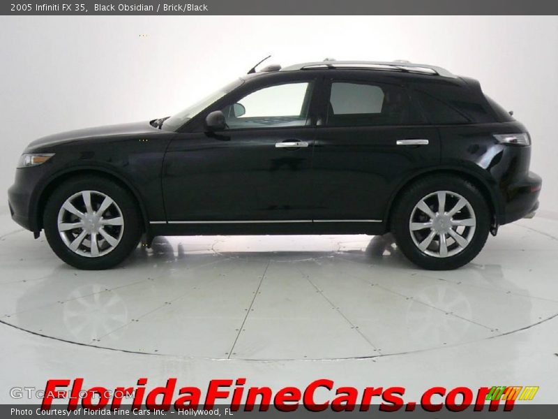 Black Obsidian / Brick/Black 2005 Infiniti FX 35