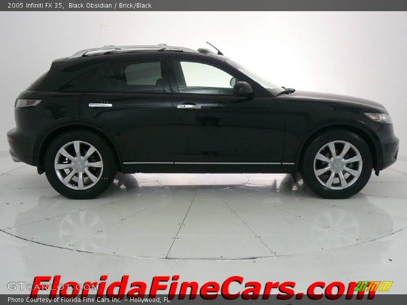 Black Obsidian / Brick/Black 2005 Infiniti FX 35