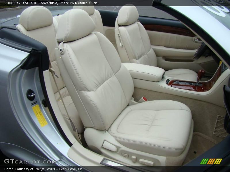 Mercury Metallic / Ecru 2008 Lexus SC 430 Convertible