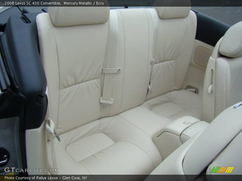 Mercury Metallic / Ecru 2008 Lexus SC 430 Convertible