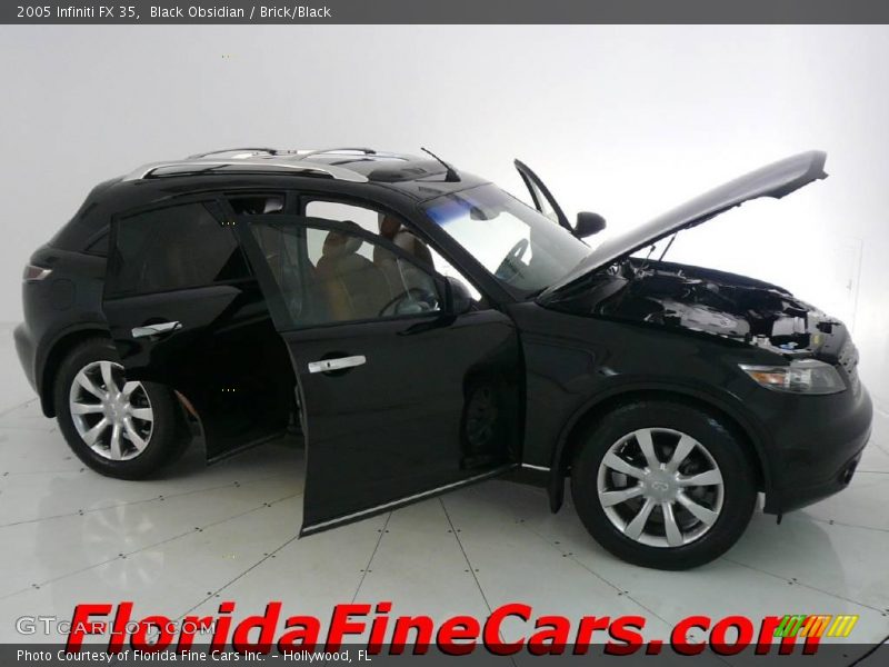 Black Obsidian / Brick/Black 2005 Infiniti FX 35