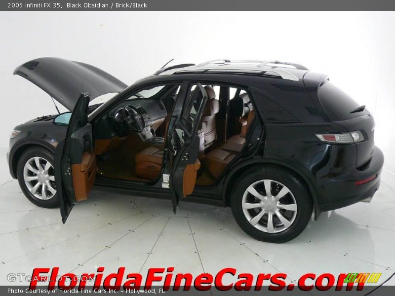 Black Obsidian / Brick/Black 2005 Infiniti FX 35