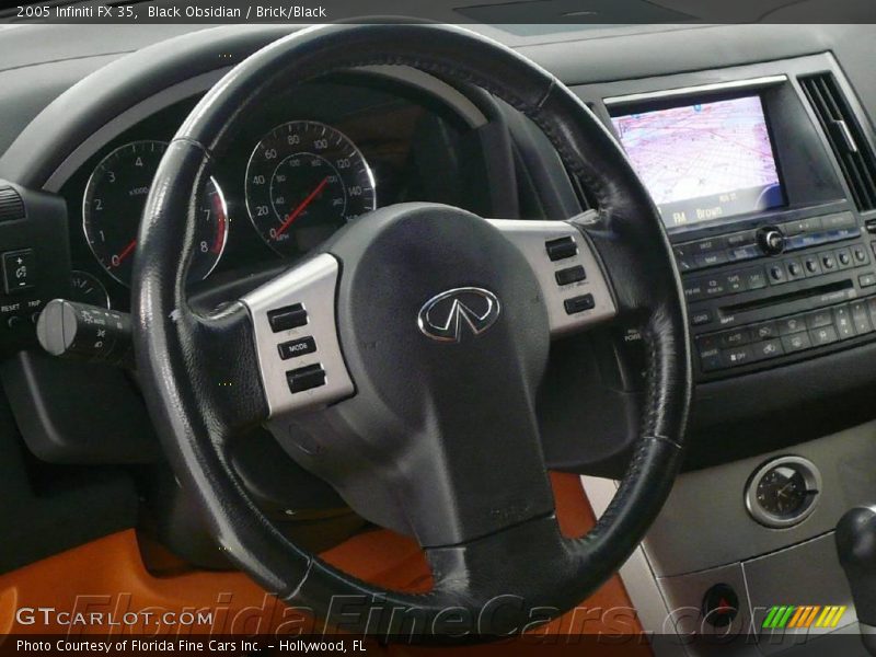 Black Obsidian / Brick/Black 2005 Infiniti FX 35