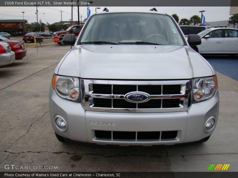 Silver Metallic / Stone 2008 Ford Escape XLT V6