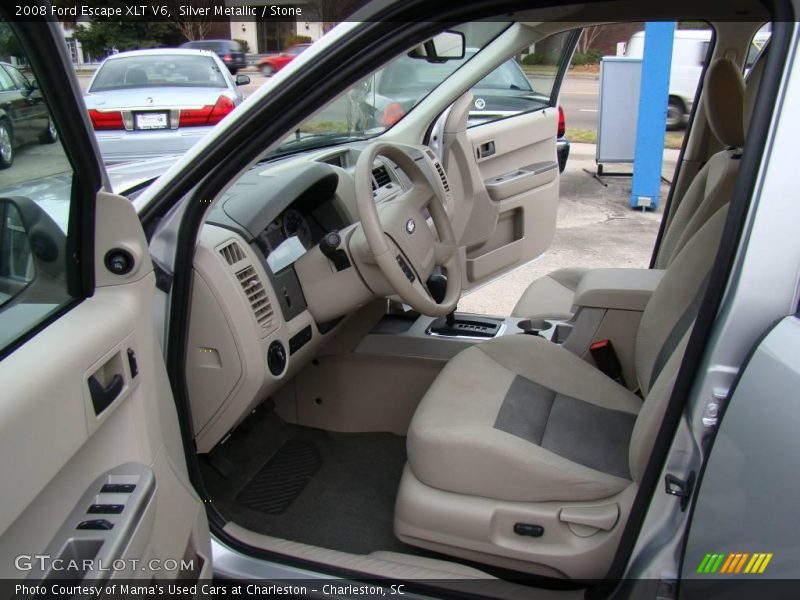 Silver Metallic / Stone 2008 Ford Escape XLT V6