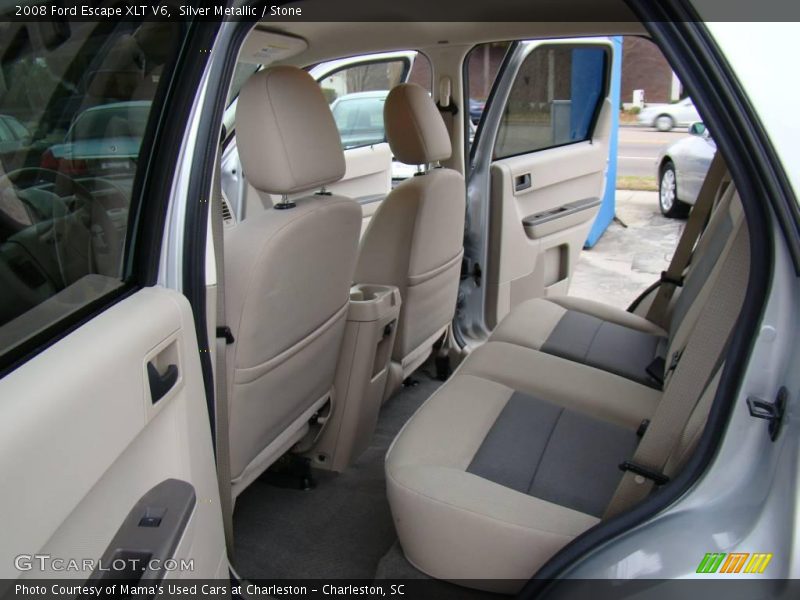 Silver Metallic / Stone 2008 Ford Escape XLT V6