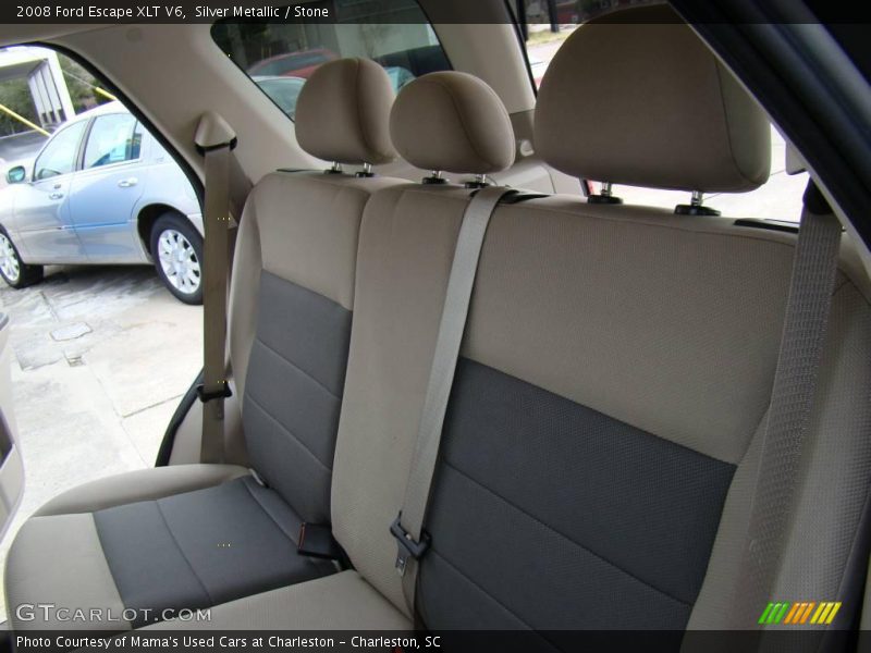Silver Metallic / Stone 2008 Ford Escape XLT V6