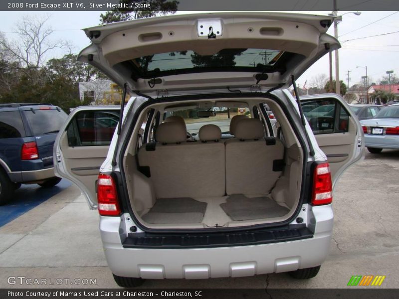Silver Metallic / Stone 2008 Ford Escape XLT V6