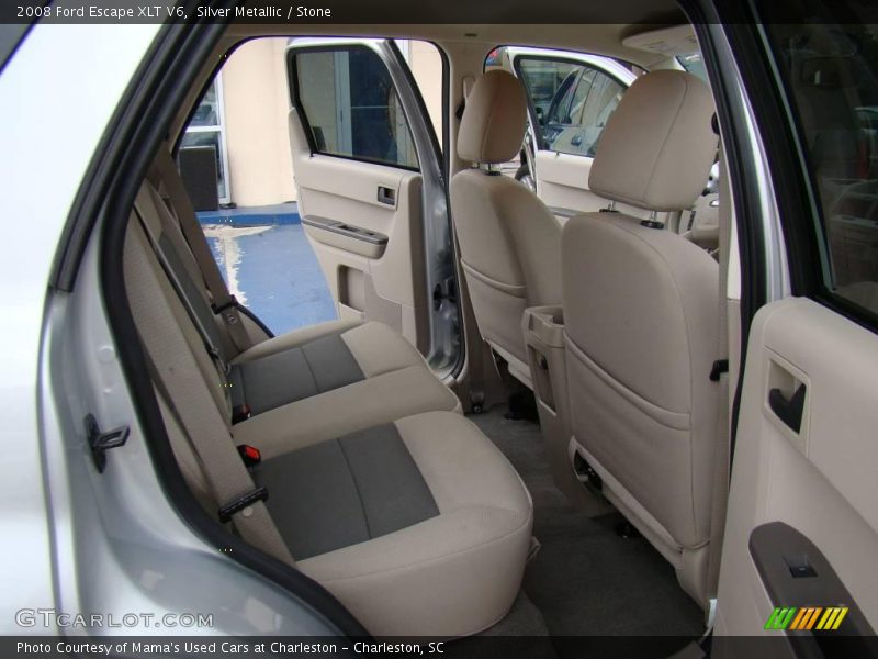 Silver Metallic / Stone 2008 Ford Escape XLT V6