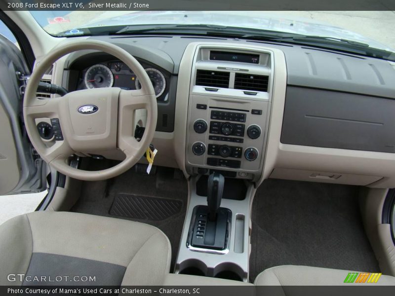 Silver Metallic / Stone 2008 Ford Escape XLT V6