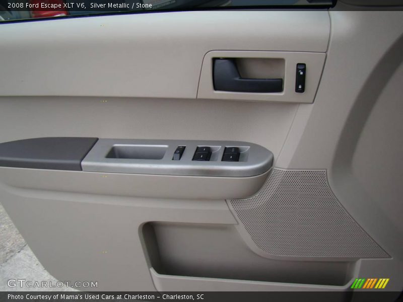 Silver Metallic / Stone 2008 Ford Escape XLT V6