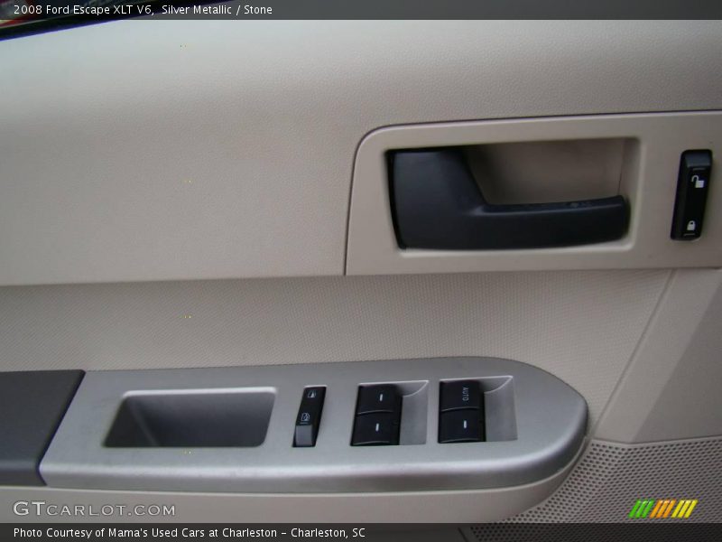 Silver Metallic / Stone 2008 Ford Escape XLT V6