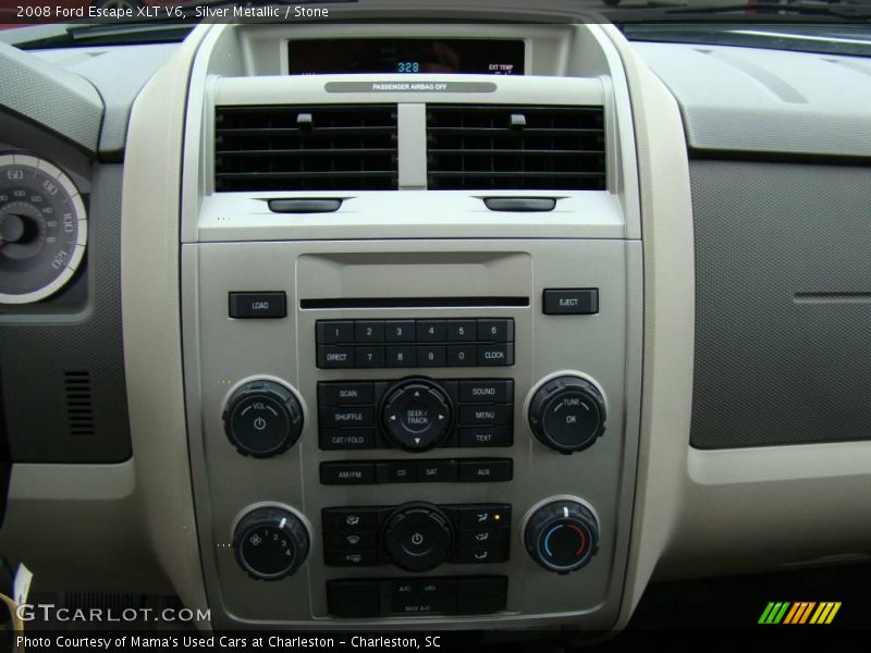 Silver Metallic / Stone 2008 Ford Escape XLT V6