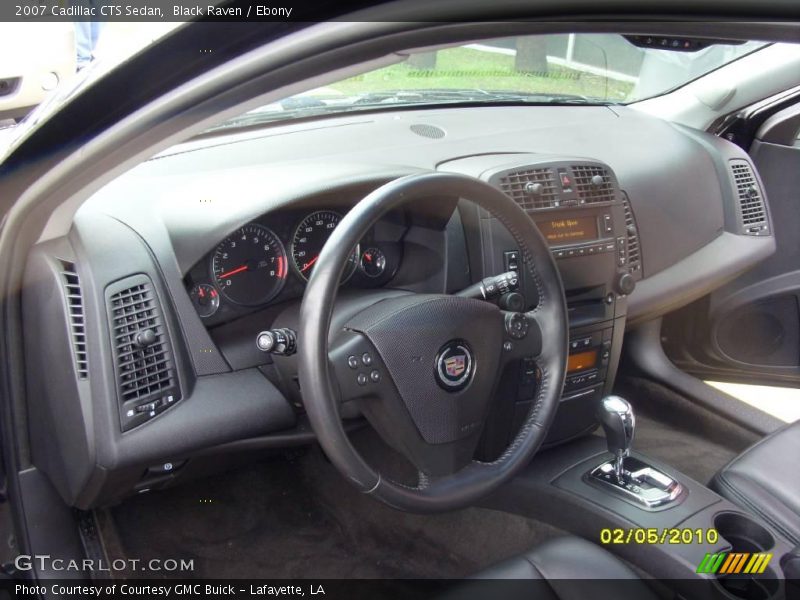 Black Raven / Ebony 2007 Cadillac CTS Sedan