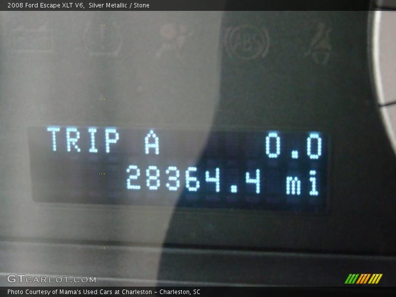 Silver Metallic / Stone 2008 Ford Escape XLT V6