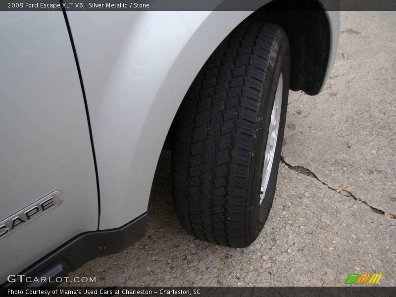 Silver Metallic / Stone 2008 Ford Escape XLT V6