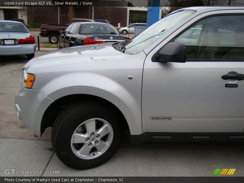 Silver Metallic / Stone 2008 Ford Escape XLT V6
