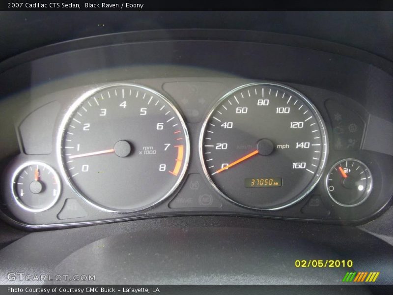 Black Raven / Ebony 2007 Cadillac CTS Sedan
