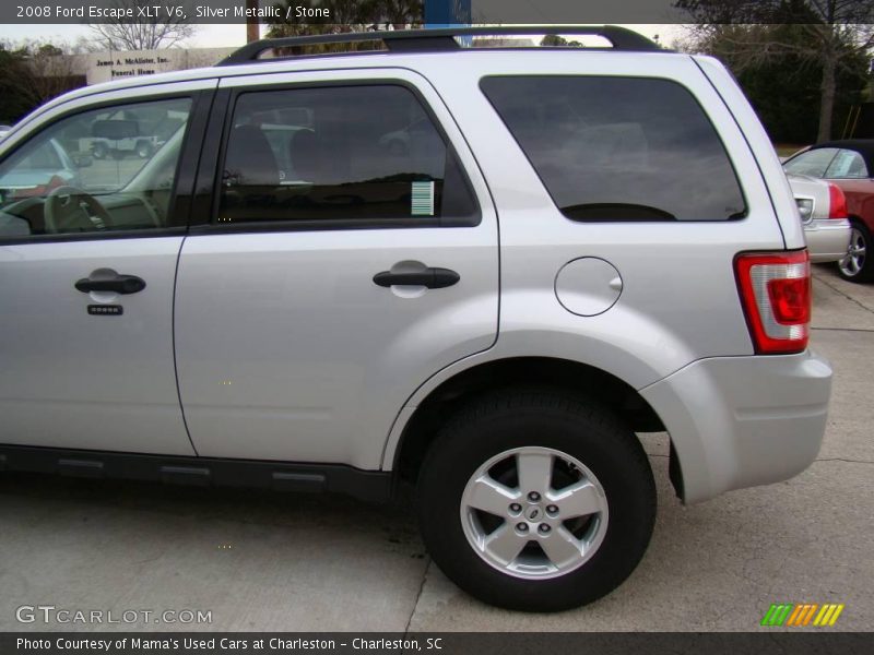 Silver Metallic / Stone 2008 Ford Escape XLT V6