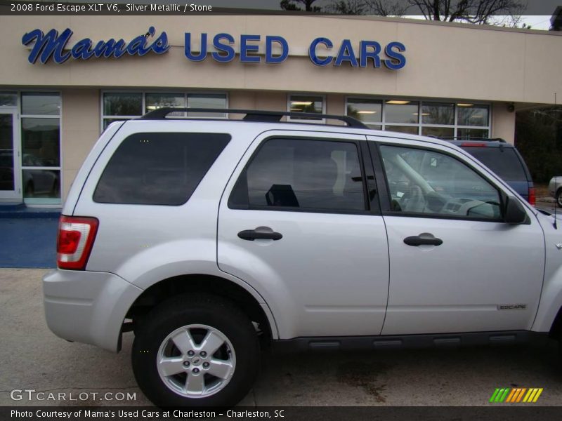 Silver Metallic / Stone 2008 Ford Escape XLT V6
