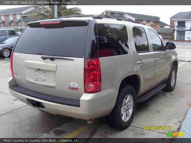 Gold Mist Metallic / Light Tan 2007 GMC Yukon SLT