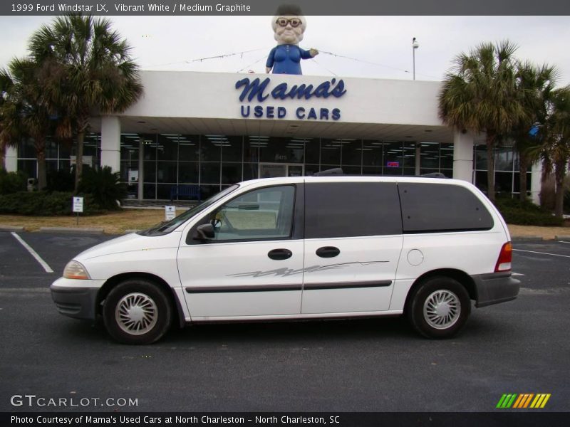 Vibrant White / Medium Graphite 1999 Ford Windstar LX